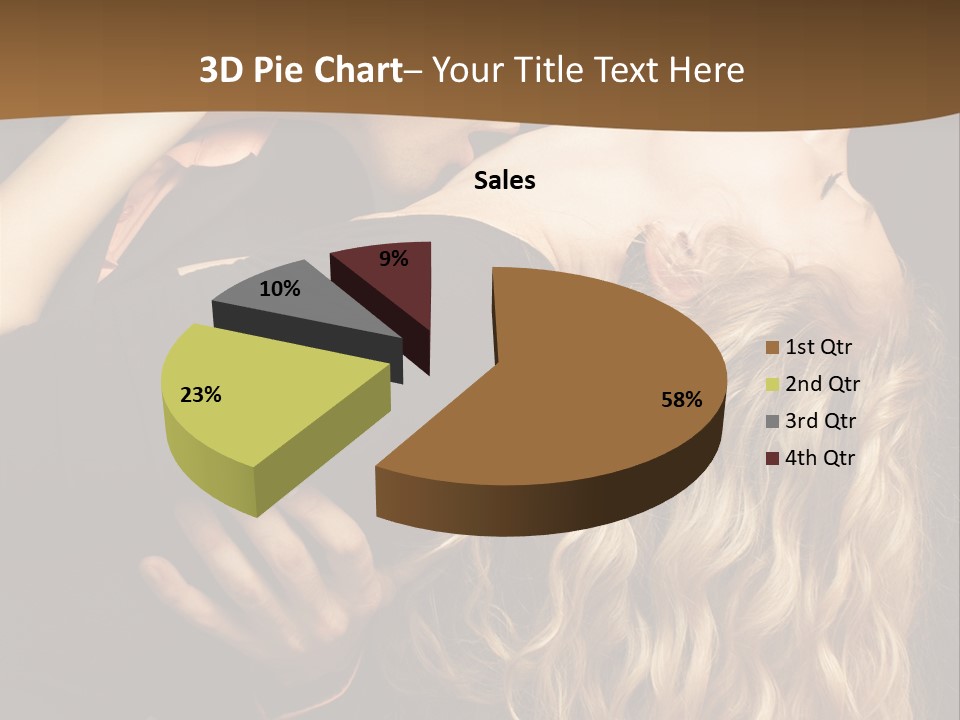 Beautiful Nice Couple In Love PowerPoint Template