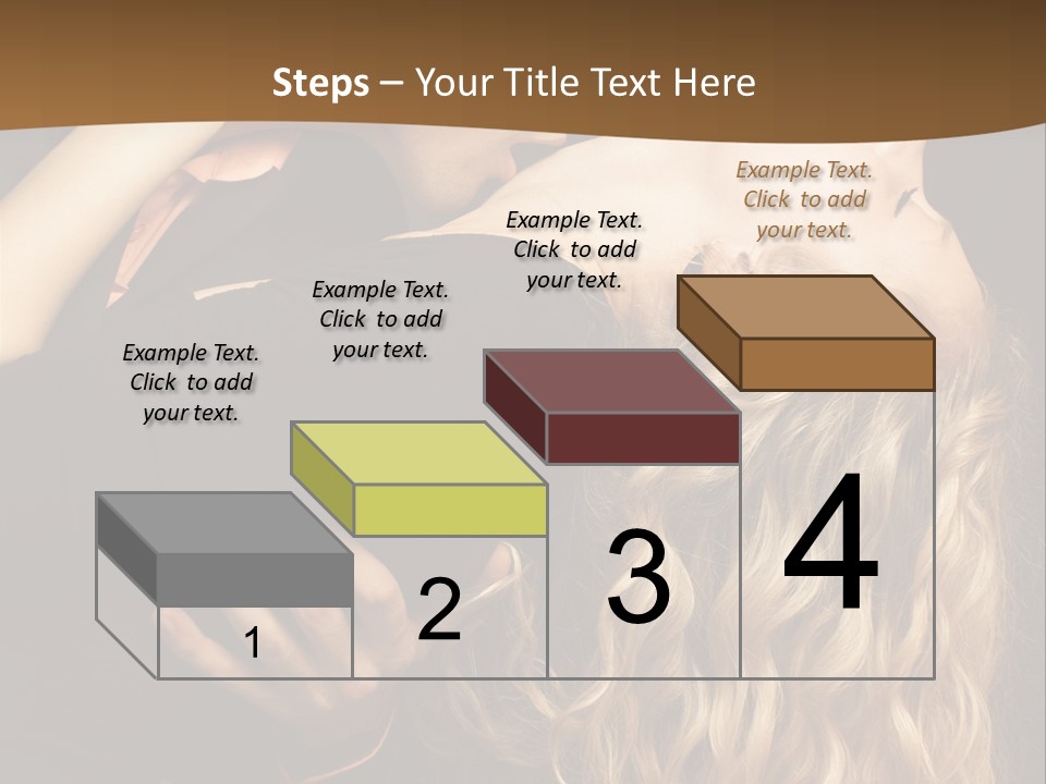 Beautiful Nice Couple In Love PowerPoint Template