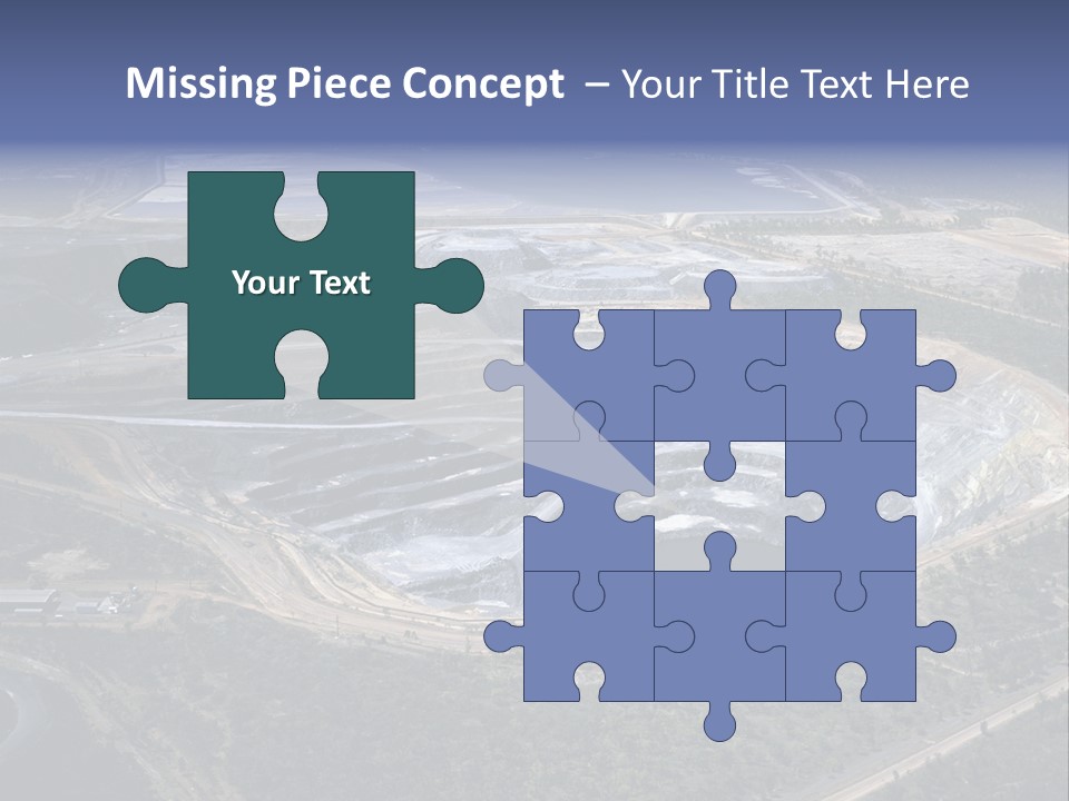 Uranium Mine PowerPoint Template