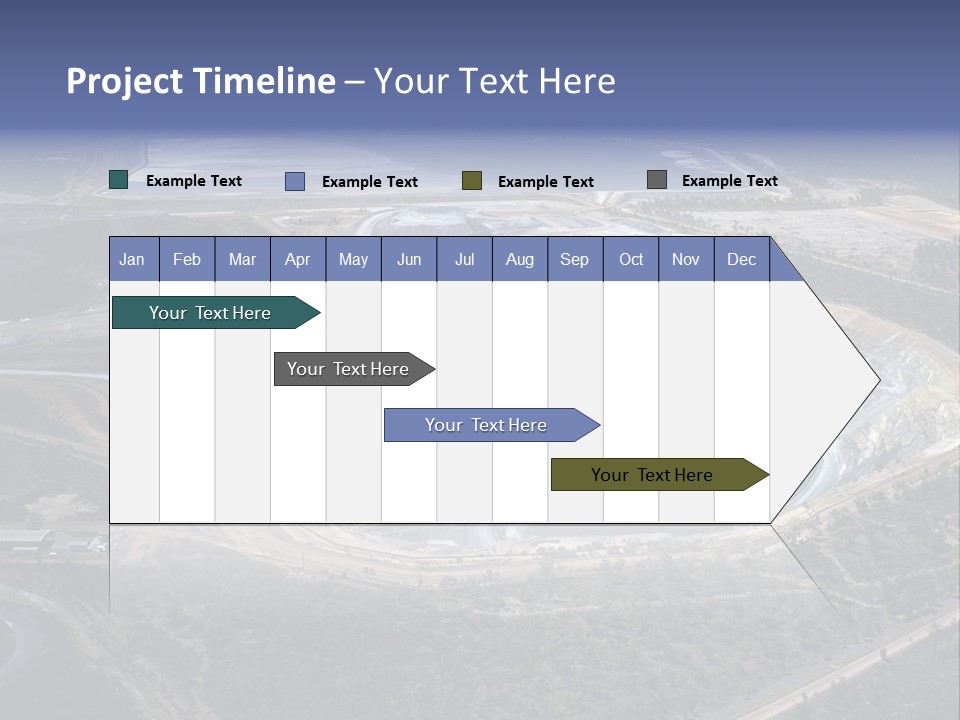Uranium Mine PowerPoint Template