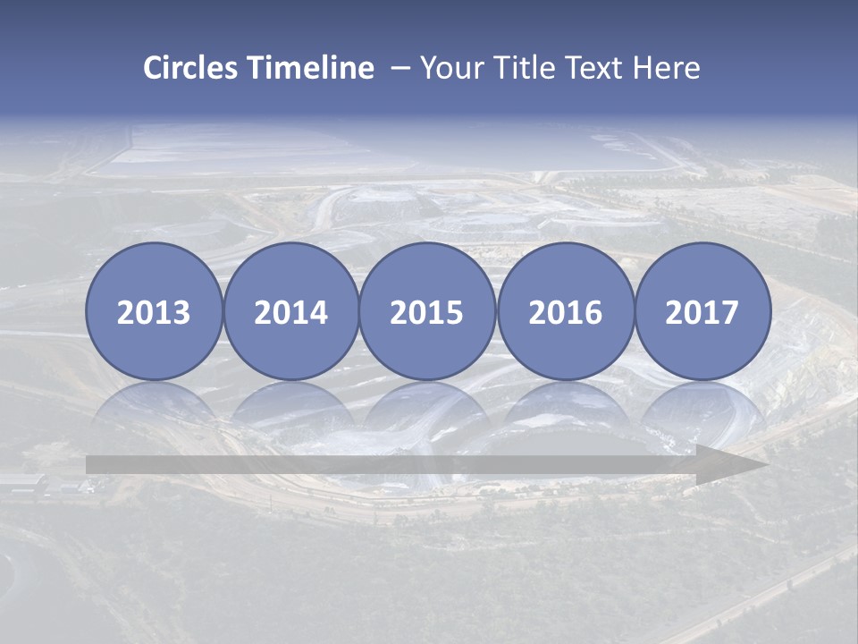 Uranium Mine PowerPoint Template