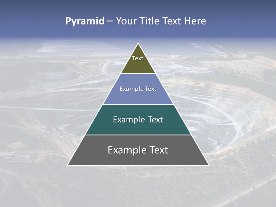 Uranium Mine PowerPoint Template