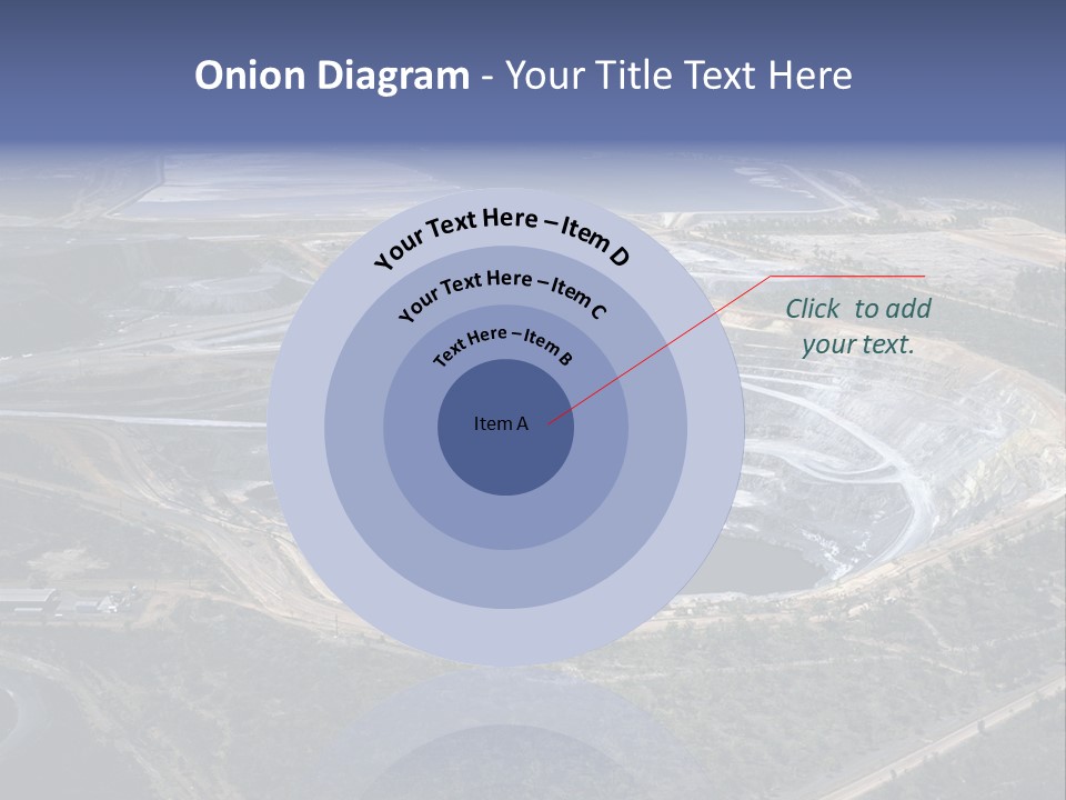 Uranium Mine PowerPoint Template