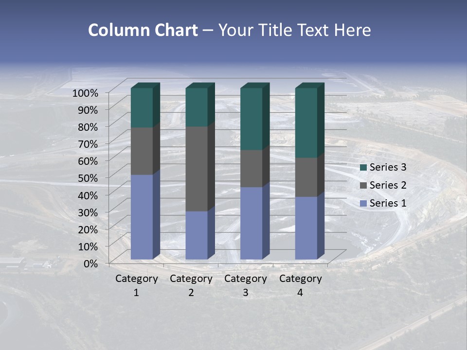 Uranium Mine PowerPoint Template