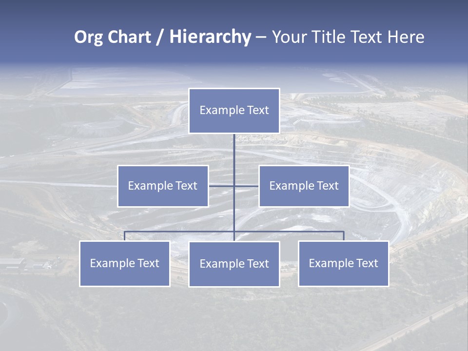Uranium Mine PowerPoint Template