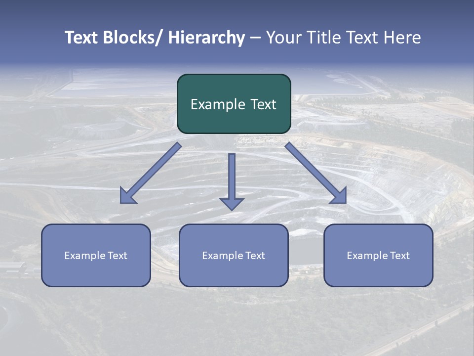 Uranium Mine PowerPoint Template