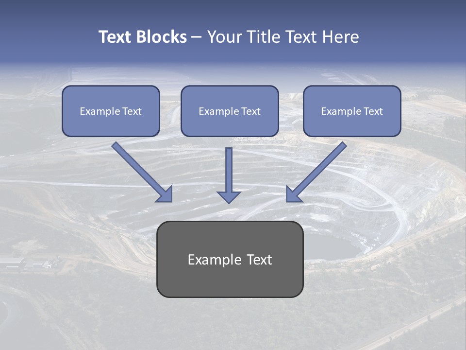 Uranium Mine PowerPoint Template