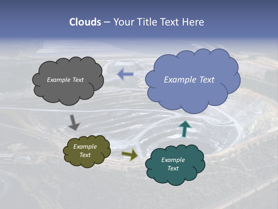 Uranium Mine PowerPoint Template