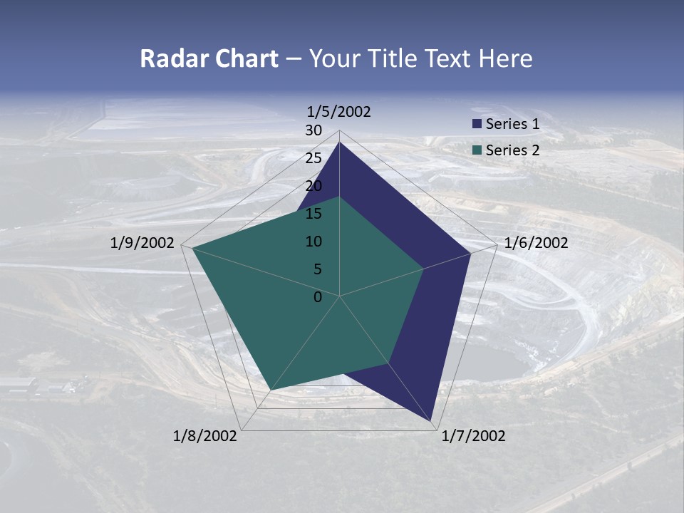 Uranium Mine PowerPoint Template