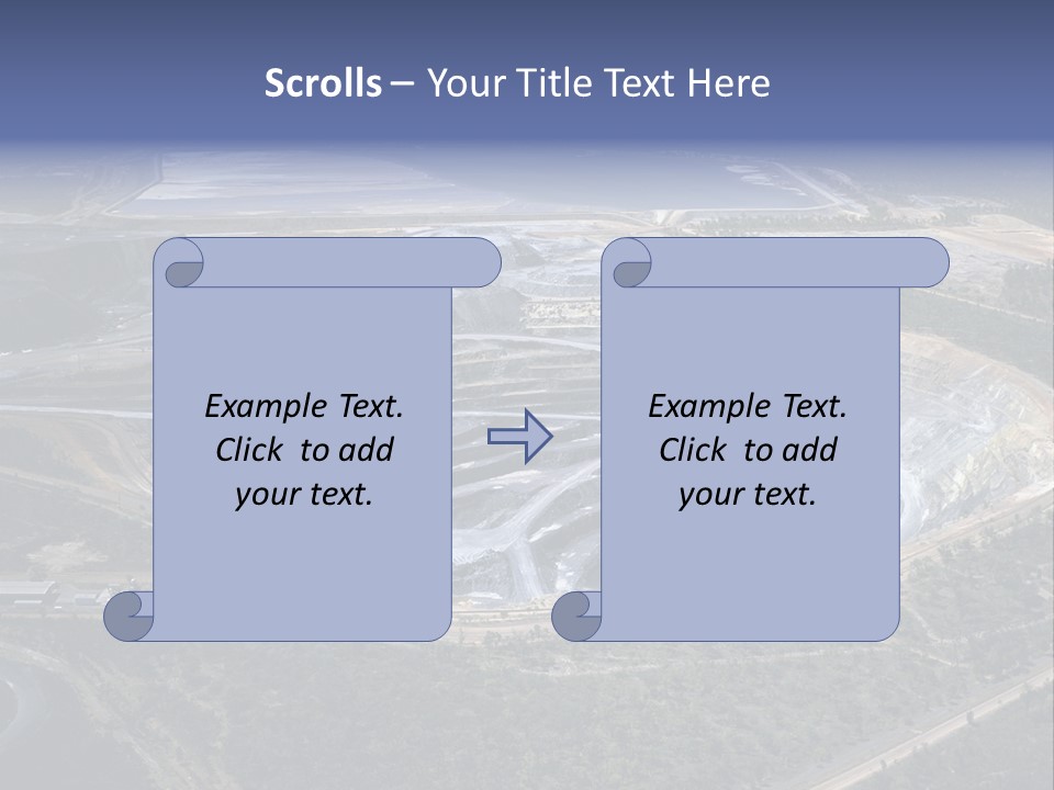 Uranium Mine PowerPoint Template