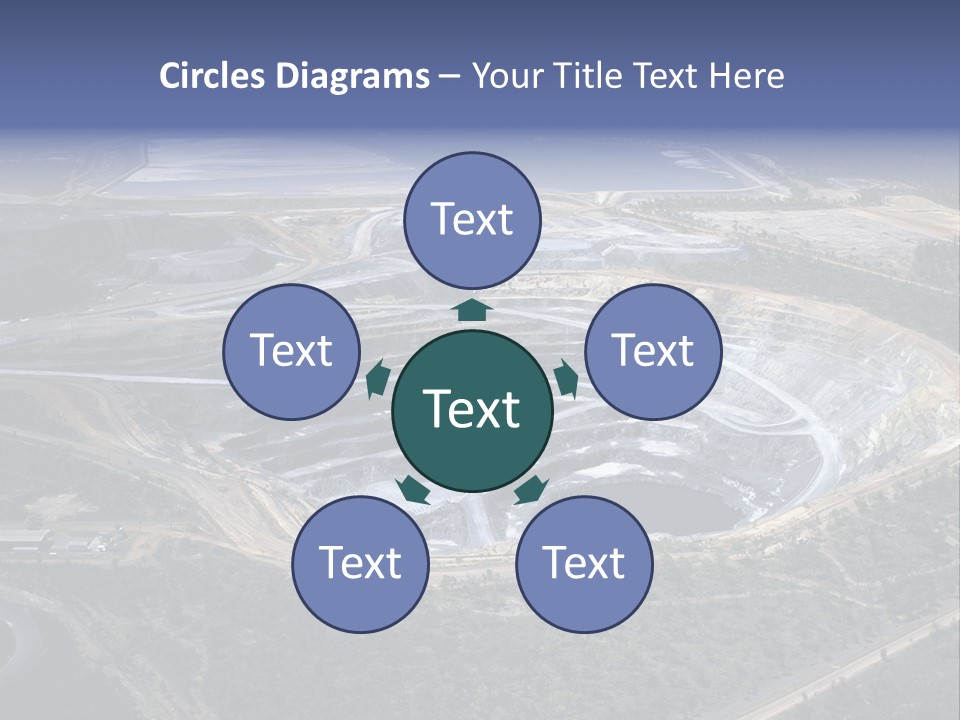 Uranium Mine PowerPoint Template