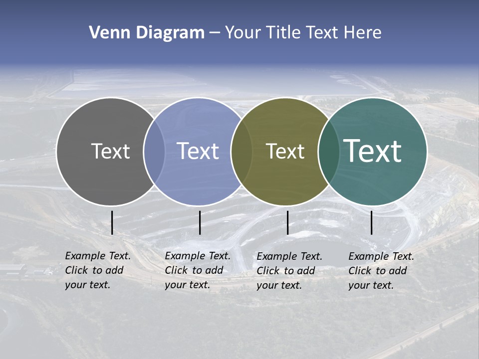 Uranium Mine PowerPoint Template