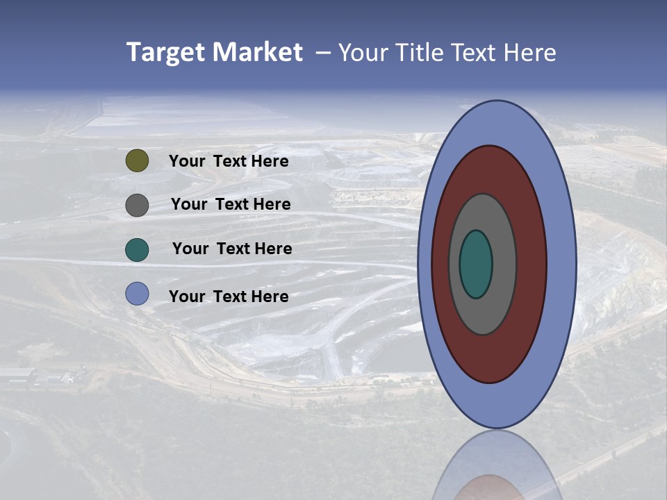 Uranium Mine PowerPoint Template