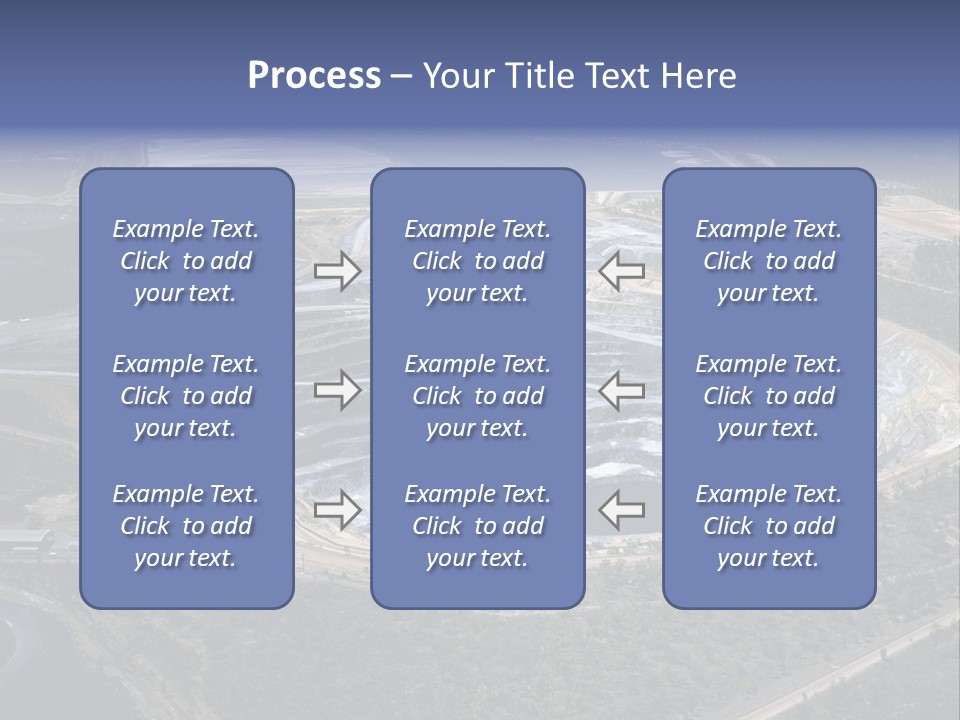 Uranium Mine PowerPoint Template