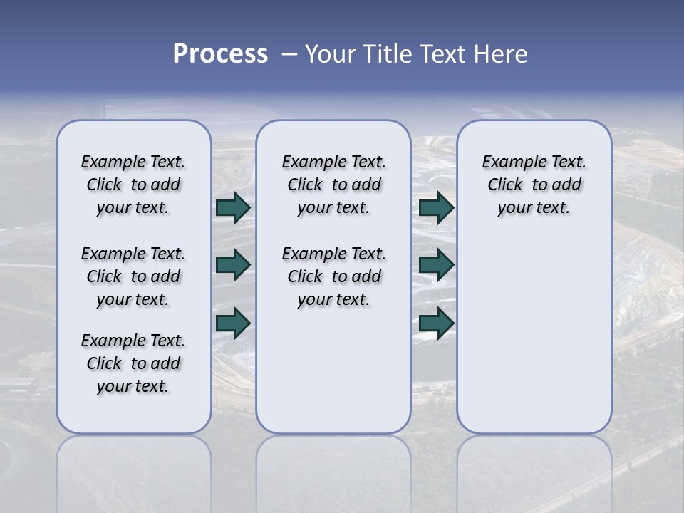 Uranium Mine PowerPoint Template