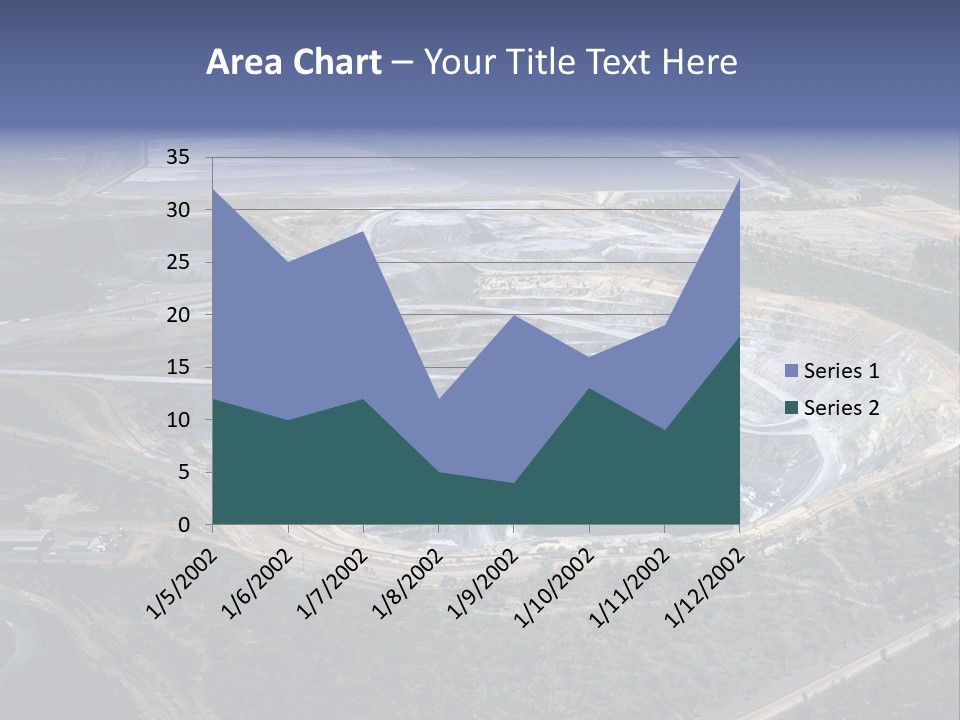 Uranium Mine PowerPoint Template