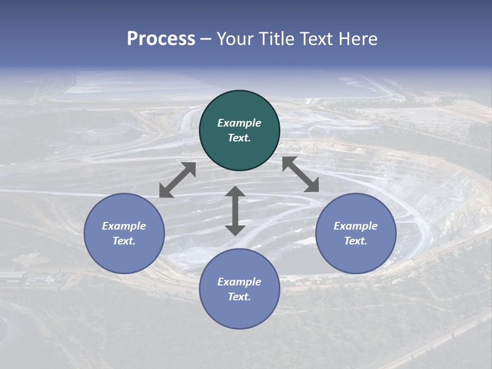 Uranium Mine PowerPoint Template