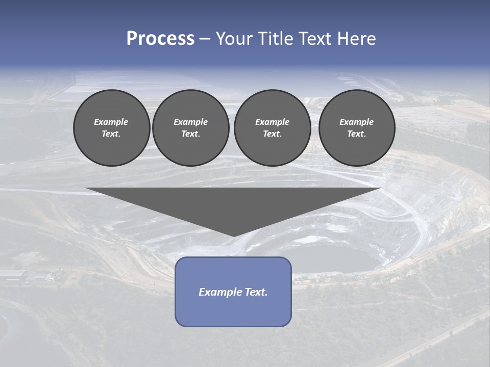 Uranium Mine PowerPoint Template