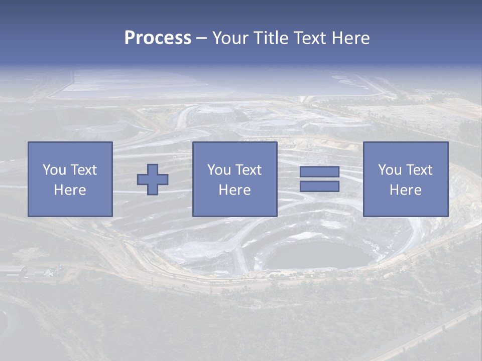 Uranium Mine PowerPoint Template