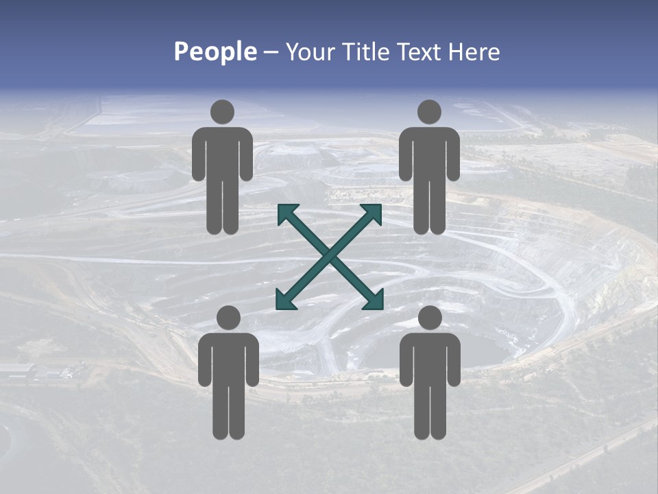 Uranium Mine PowerPoint Template