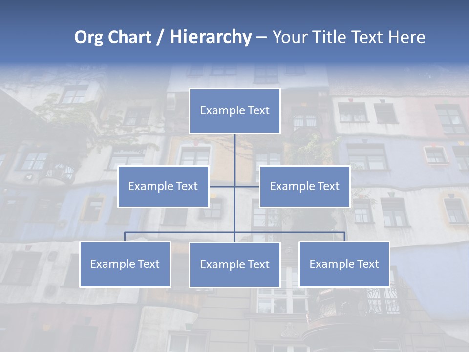 Hundertwasser House In Vienna PowerPoint Template