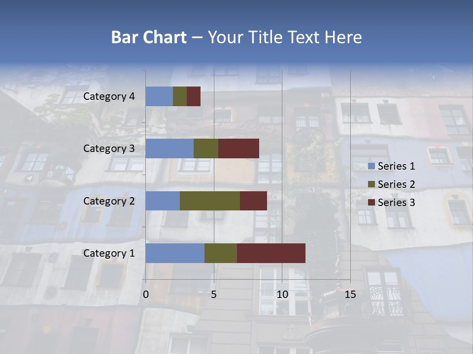 Hundertwasser House In Vienna PowerPoint Template