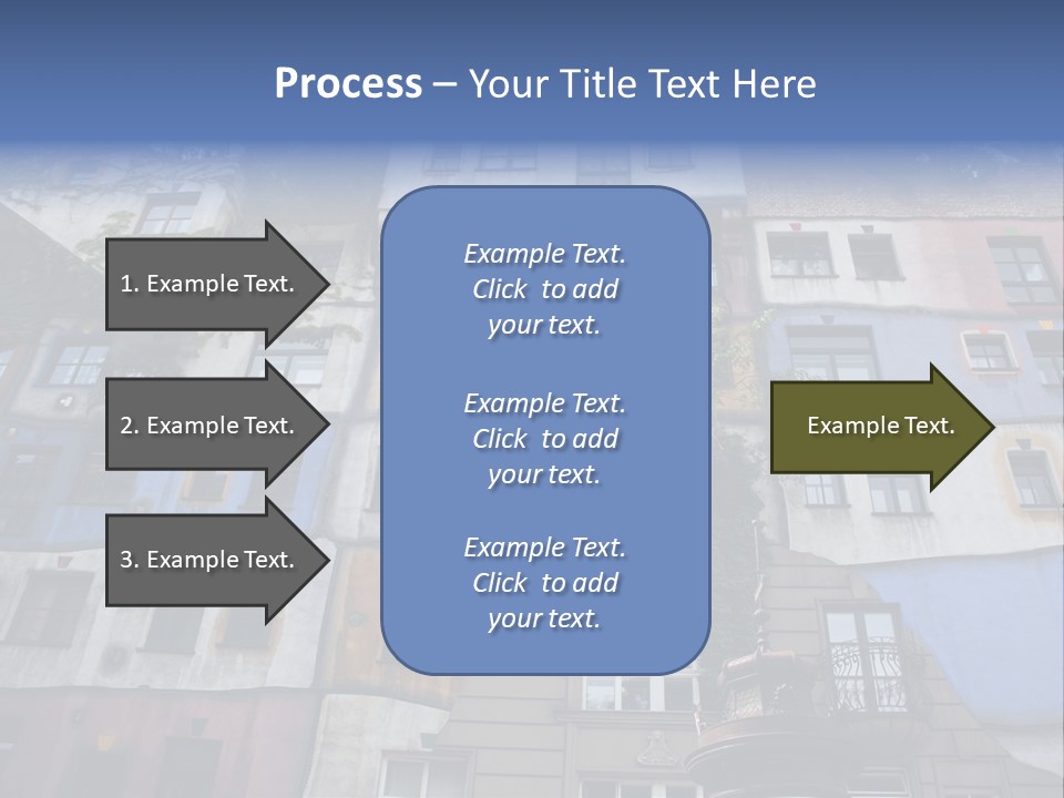 Hundertwasser House In Vienna PowerPoint Template