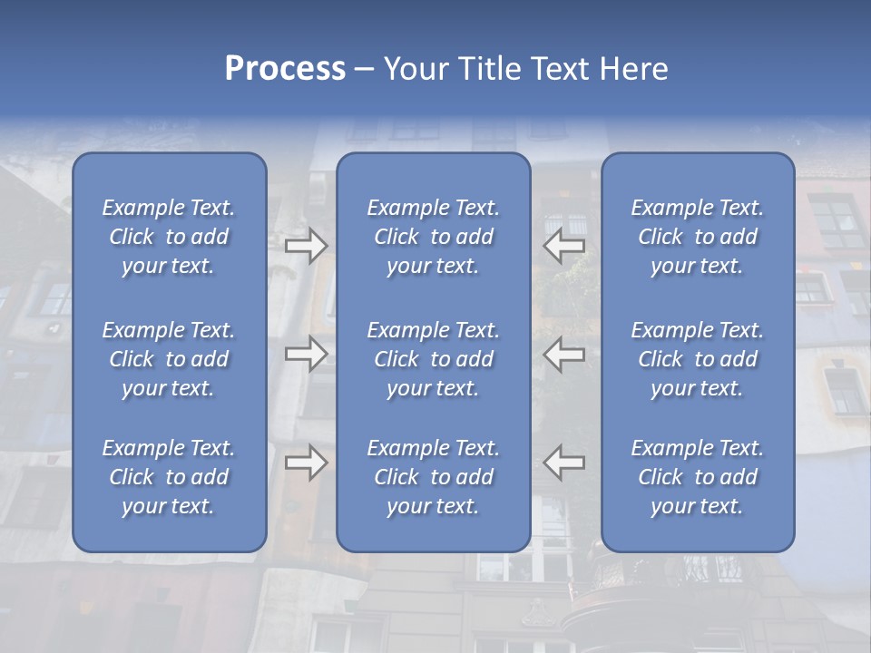 Hundertwasser House In Vienna PowerPoint Template