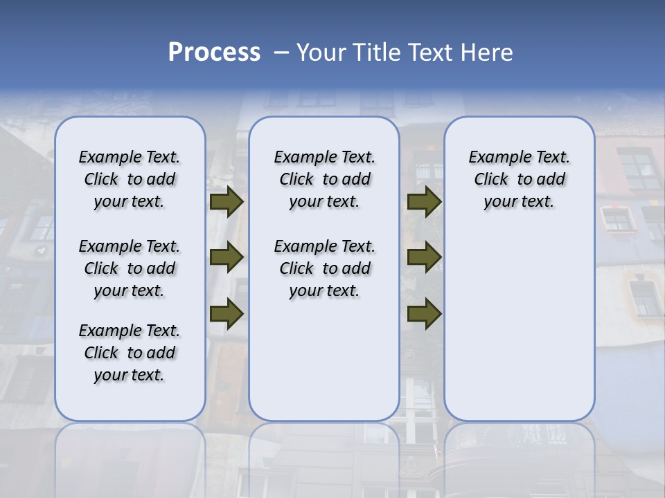 Hundertwasser House In Vienna PowerPoint Template