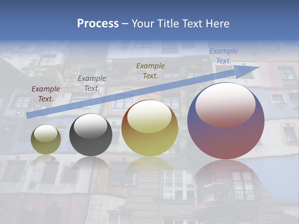 Hundertwasser House In Vienna PowerPoint Template