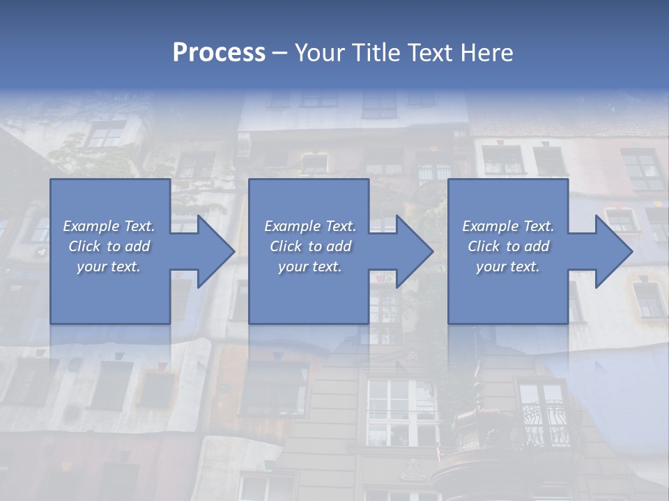 Hundertwasser House In Vienna PowerPoint Template