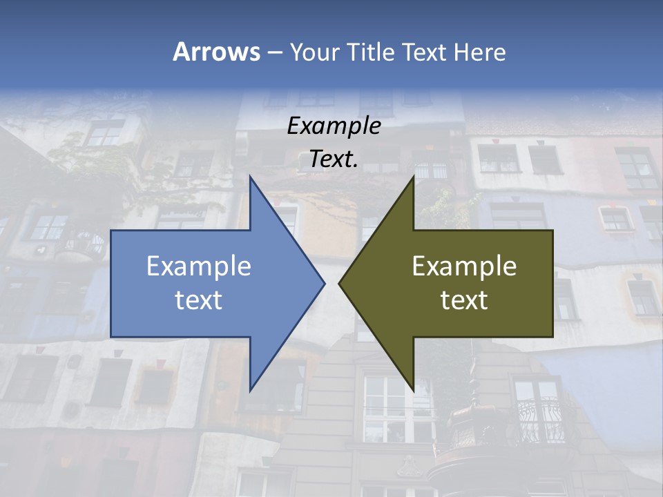 Hundertwasser House In Vienna PowerPoint Template