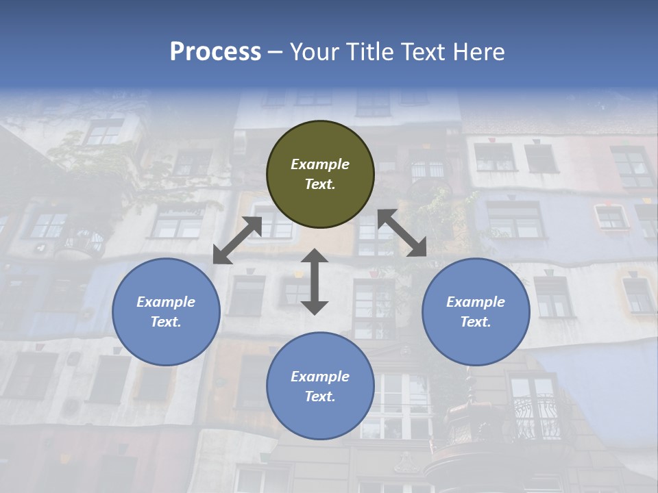 Hundertwasser House In Vienna PowerPoint Template