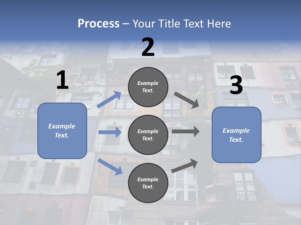 Hundertwasser House In Vienna PowerPoint Template