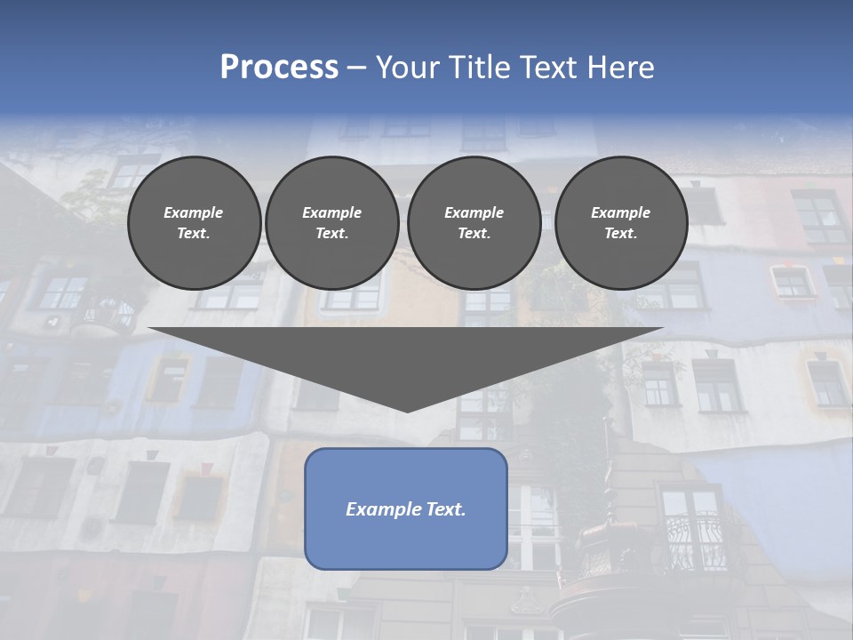 Hundertwasser House In Vienna PowerPoint Template
