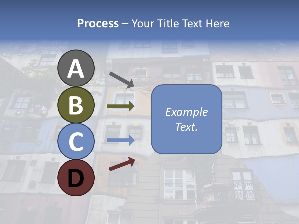 Hundertwasser House In Vienna PowerPoint Template