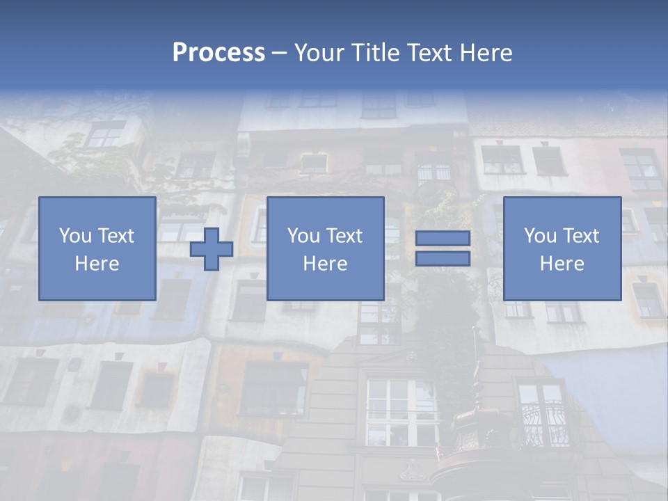 Hundertwasser House In Vienna PowerPoint Template