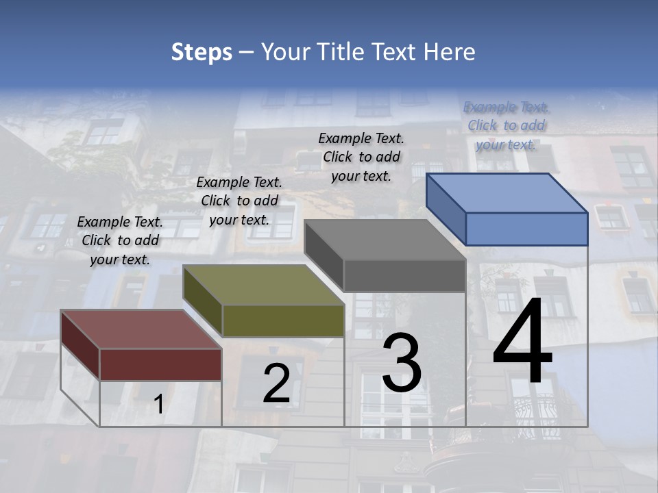 Hundertwasser House In Vienna PowerPoint Template