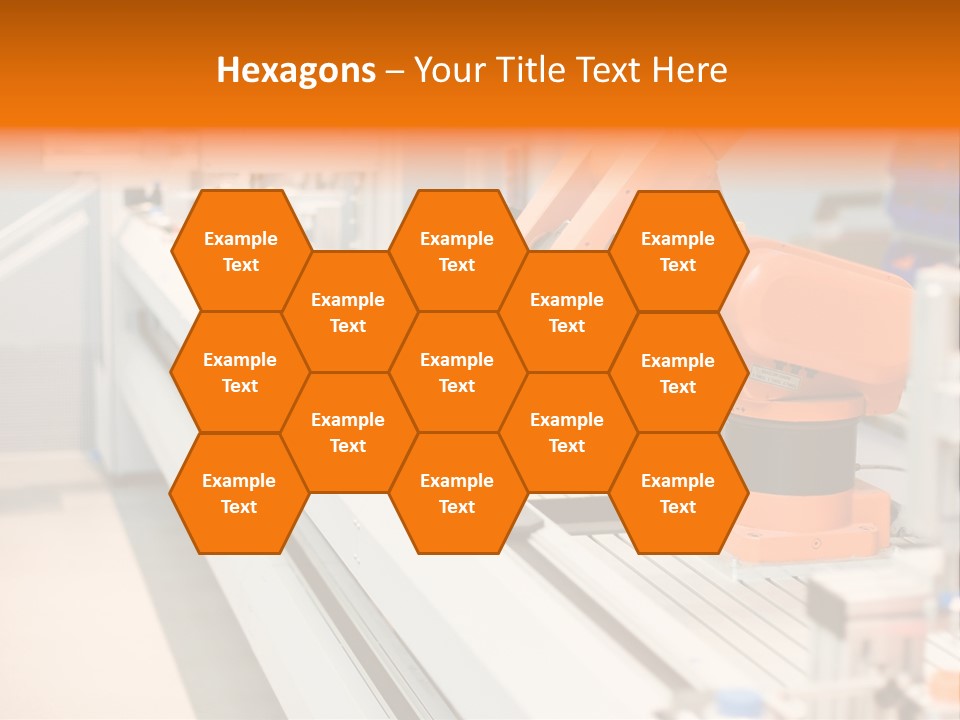 A Computer Controlled Automated Manufacturing Process PowerPoint Template