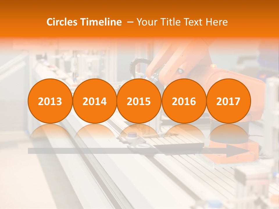 A Computer Controlled Automated Manufacturing Process PowerPoint Template