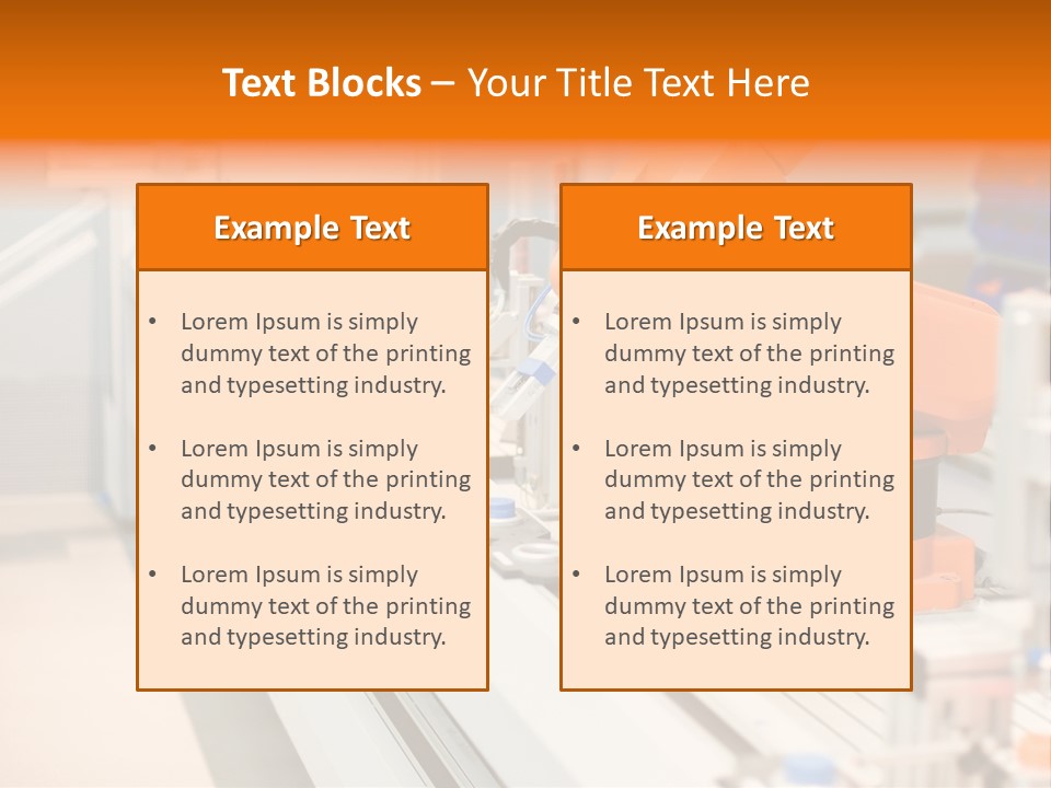 A Computer Controlled Automated Manufacturing Process PowerPoint Template