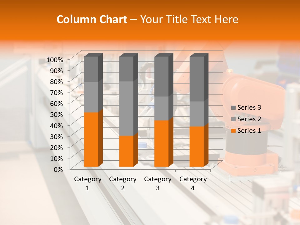 A Computer Controlled Automated Manufacturing Process PowerPoint Template