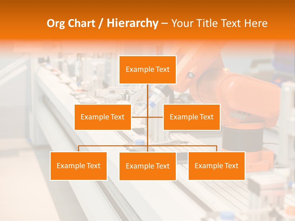 A Computer Controlled Automated Manufacturing Process PowerPoint Template