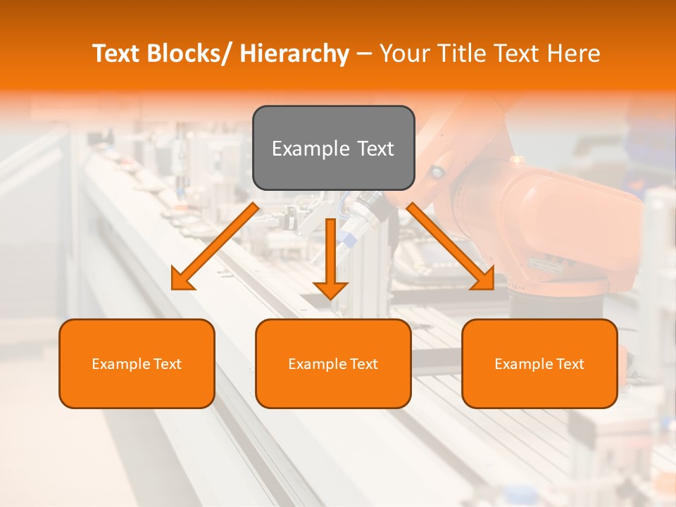 A Computer Controlled Automated Manufacturing Process PowerPoint Template