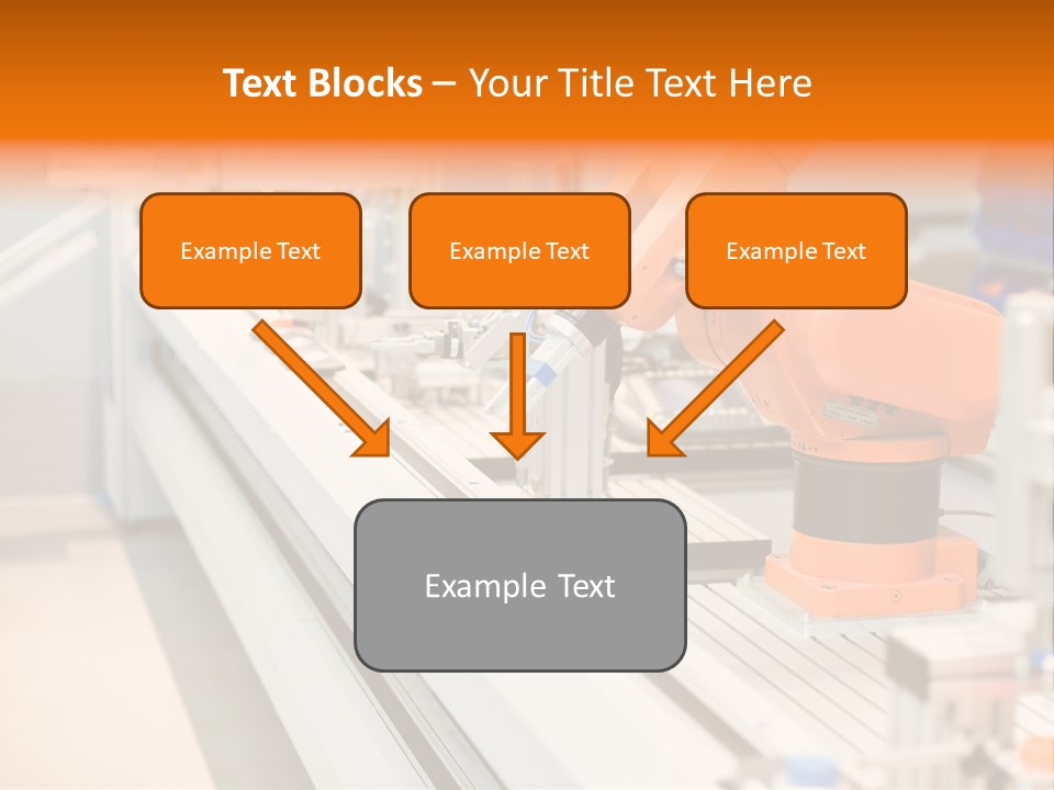 A Computer Controlled Automated Manufacturing Process PowerPoint Template