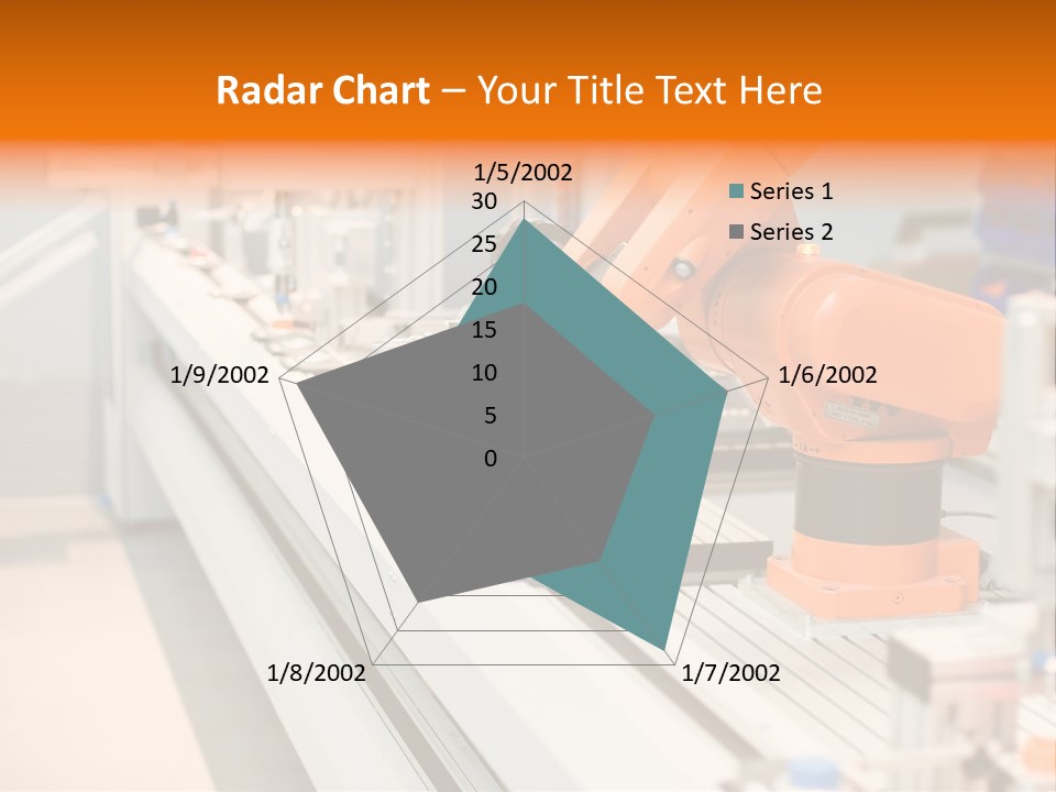 A Computer Controlled Automated Manufacturing Process PowerPoint Template