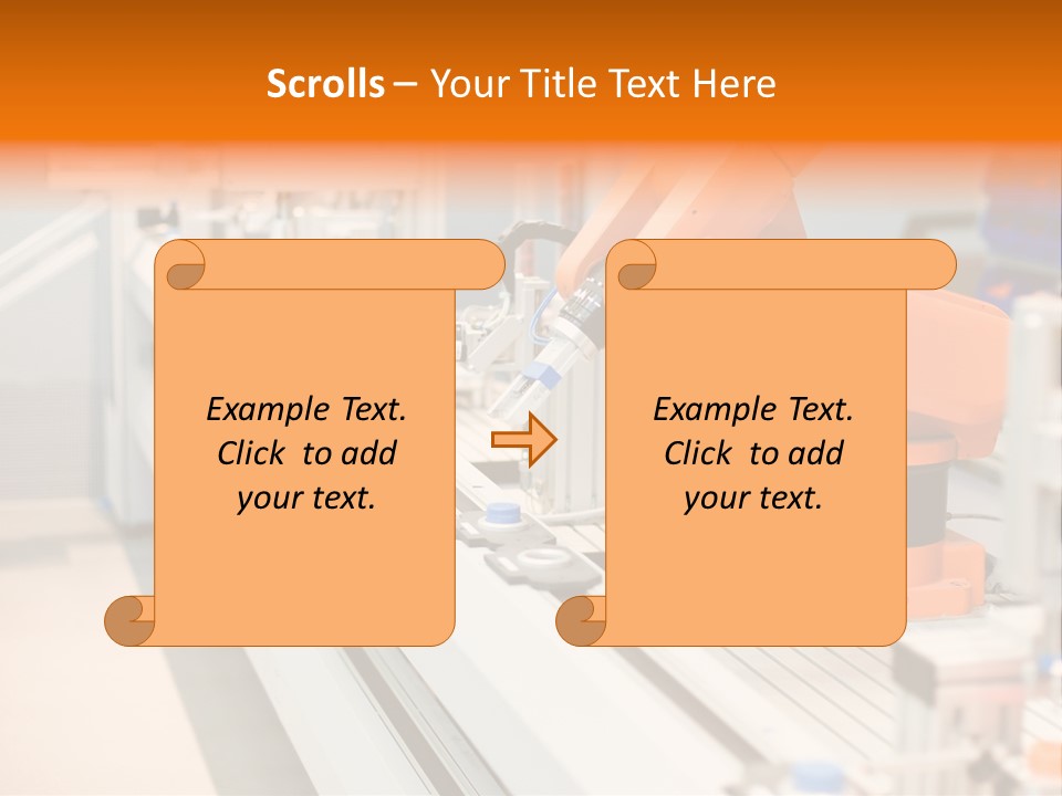 A Computer Controlled Automated Manufacturing Process PowerPoint Template