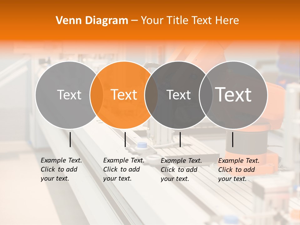 A Computer Controlled Automated Manufacturing Process PowerPoint Template