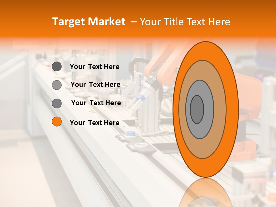 A Computer Controlled Automated Manufacturing Process PowerPoint Template