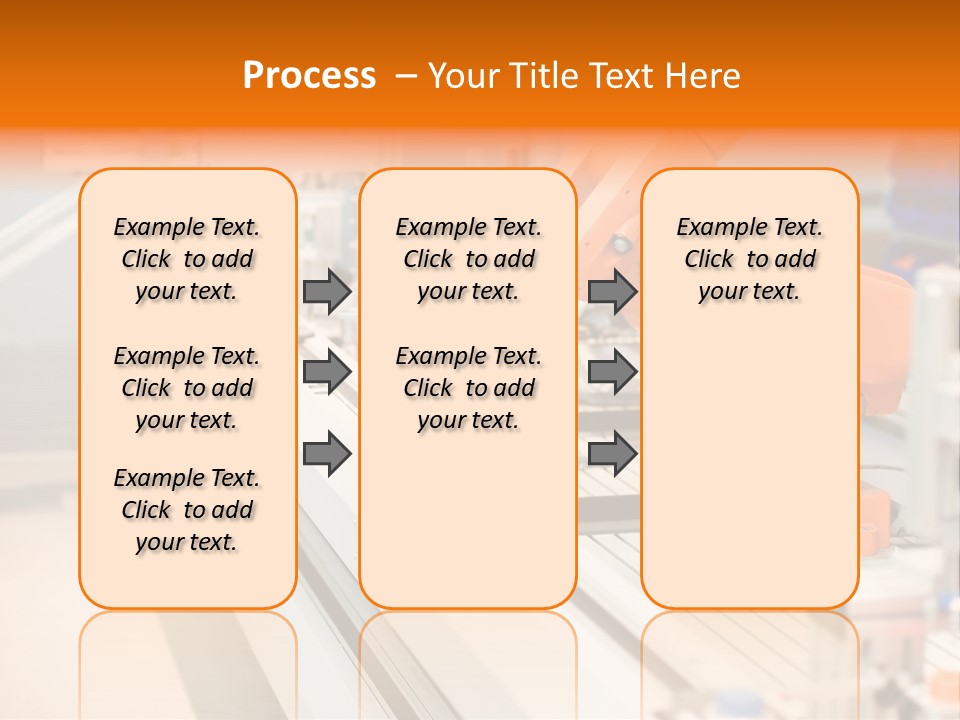A Computer Controlled Automated Manufacturing Process PowerPoint Template